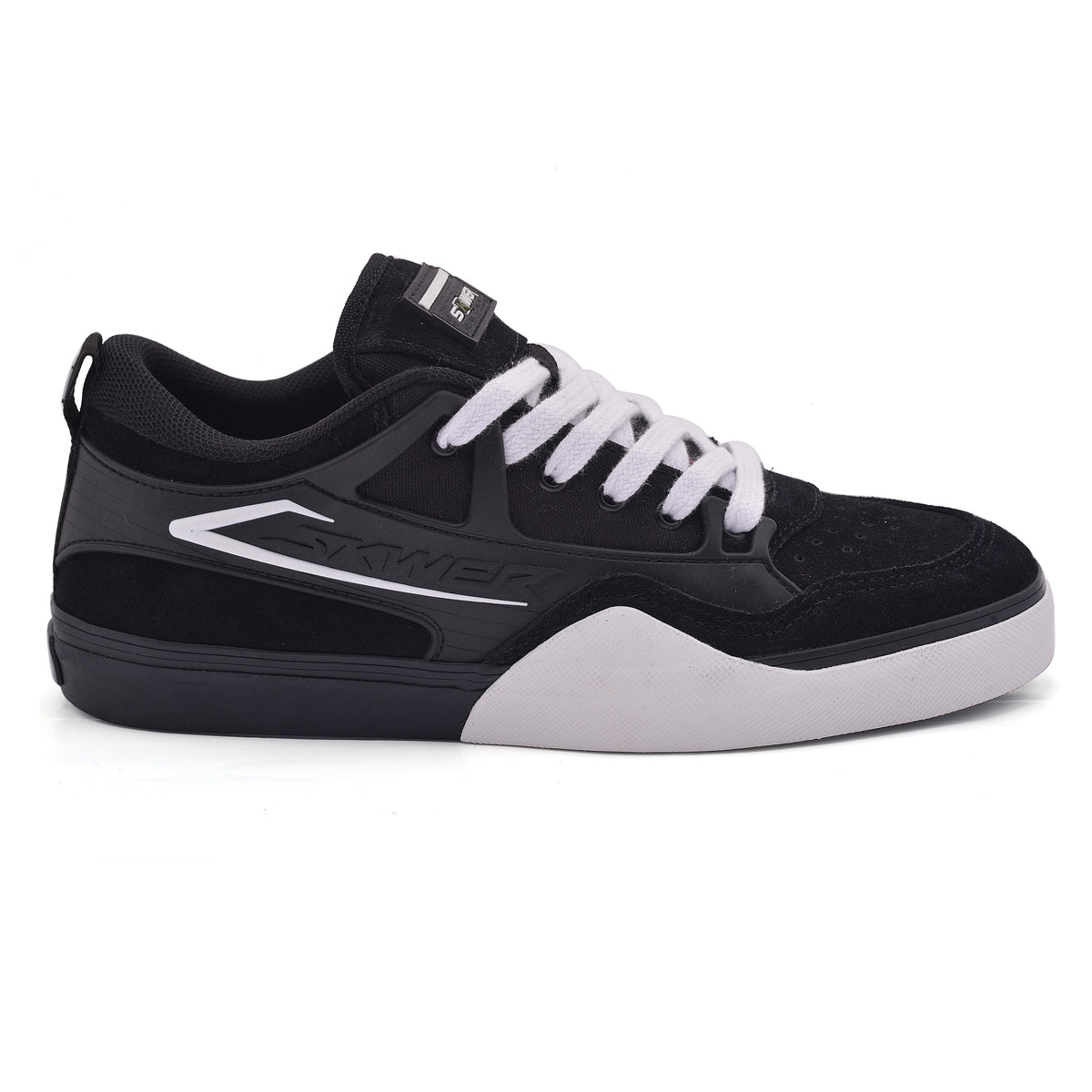 Tênis SKWER FRAME Preto Bicolor — vista lateral